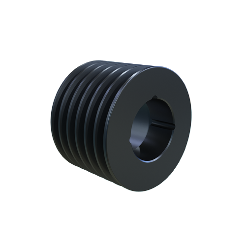 MARTIN SPROCKET 6 B 64 TB Sheave, TB Bushing, 6.750 Inch Outside Dia., 6 Groove, 6.4 Inch Pitch Dia., Cast Iron | AK4YAY