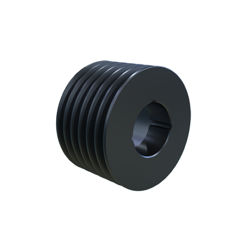 MARTIN SPROCKET 6 B 74 TB Sheave, TB Bushing, 7.750 Inch Outside Dia., 6 Groove, 7.4 Inch Pitch Dia., Cast Iron | AK4YBD