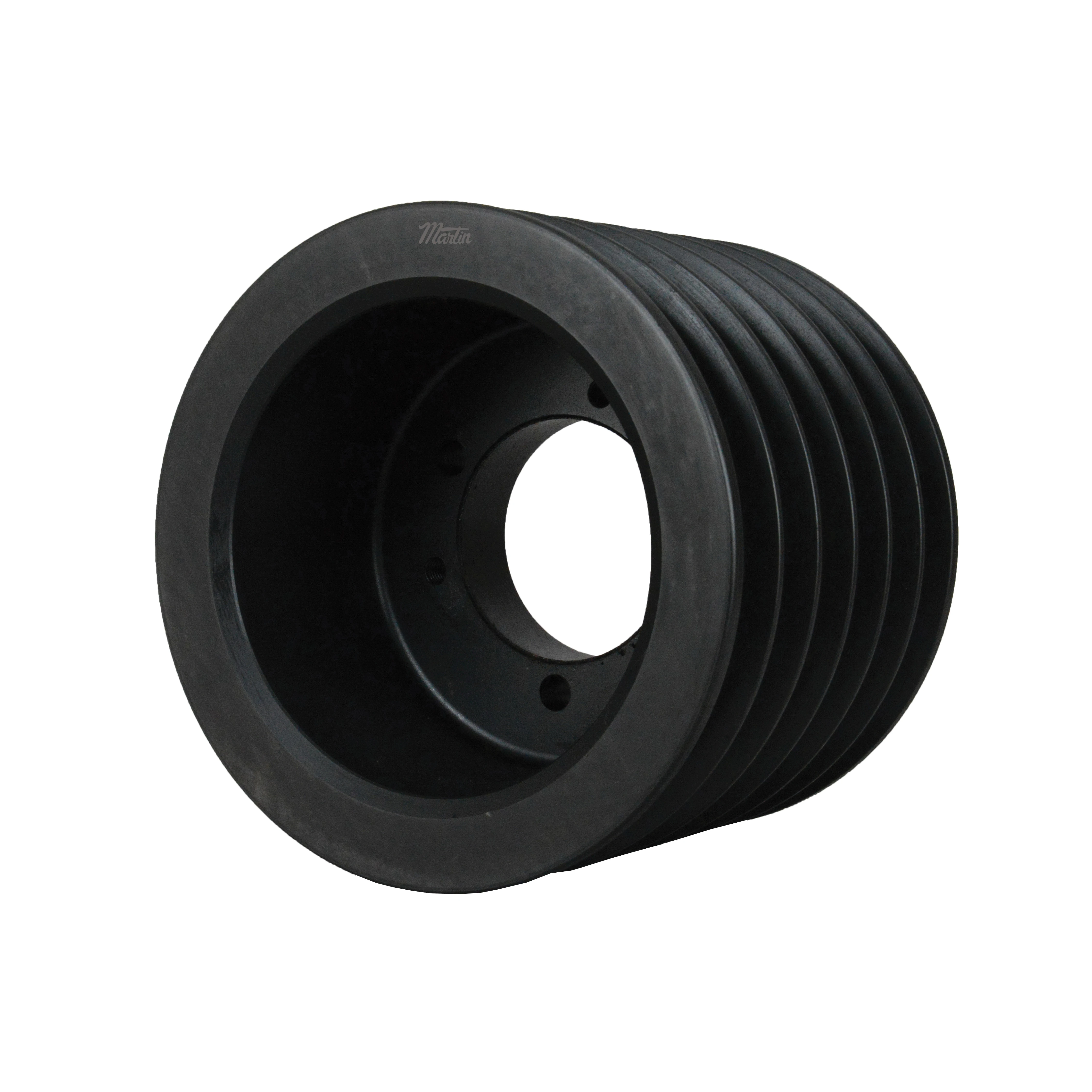 MARTIN SPROCKET 6 C 100 F Sheave, QD Bushing, 10.4 Inch Outside Dia., 6 Groove, 10 Inch Pitch Dia., Cast Iron | AK4WQU