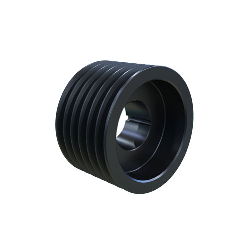 MARTIN SPROCKET 6 C 100 TB Sheave, TB Bushing, 10.4 Inch Outside Dia., 6 Groove, 10 Inch Pitch Dia., Cast Iron | AK4YKQ