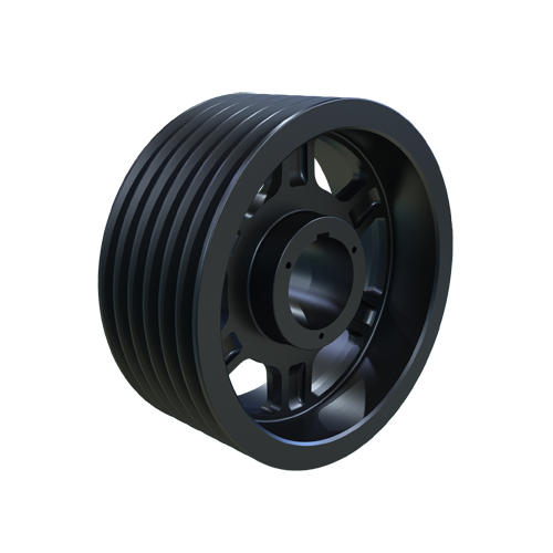 MARTIN SPROCKET 6 C 150 R Sheave, MST Bushing, 15.4 Inch Outside Dia., 6 Groove, 15 Inch Pitch Dia., Cast Iron | BA4HRY