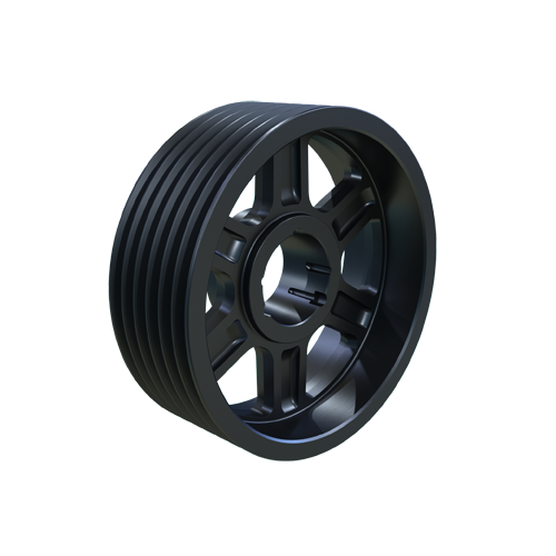 MARTIN SPROCKET 6 C 180 TB Sheave, TB Bushing, 18.4 Inch Outside Dia., 6 Groove, 18 Inch Pitch Dia., Cast Iron | AK4YLG