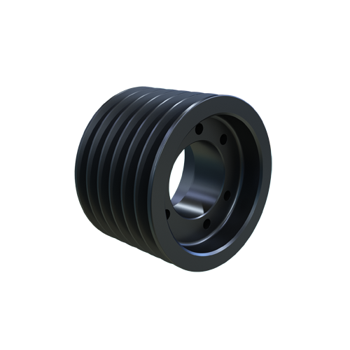 MARTIN SPROCKET 6 C 90 F Sheave, QD Bushing, 9.4 Inch Outside Dia., 6 Groove, 9 Inch Pitch Dia., Cast Iron | AK4WQK