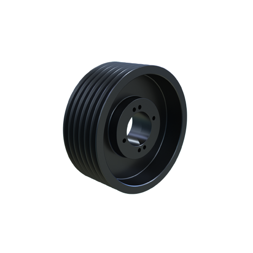 MARTIN SPROCKET 6 D 220 M Sheave, QD Bushing, 22.6 Inch Outside Dia., 6 Groove, 22 Inch Pitch Dia., Cast Iron | AK4XHD