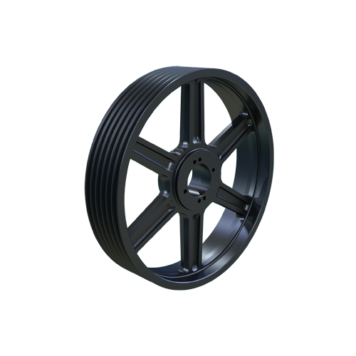 MARTIN SPROCKET 6 D 400 M Sheave, QD Bushing, 40.6 Inch Outside Dia., 6 Groove, 40 Inch Pitch Dia., Cast Iron | AZ9QQE