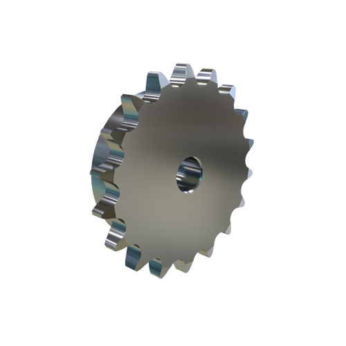 MARTIN SPROCKET 60B18SS Roller Chain Sprocket, 60 Chain, 18 Teeth, 4.319 Inch Pitch Dia., 4.703 Inch O.D., SS | BA6PTE