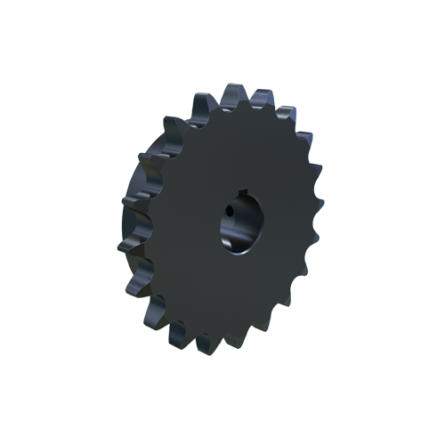MARTIN SPROCKET 60BS20HT 1 1/8 Roller Chain Sprocket, 1.125 Inch Bore, 5.185 Inch Outside Dia. Steel, Hardened | AJ9MJF