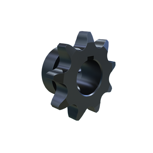 MARTIN SPROCKET 60BS9HT 1 Roller Chain Sprocket, 1 Inch Bore, 2.511 Inch Outside Dia. Steel, Hardened | AJ9HKU