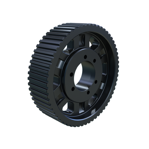 MARTIN SPROCKET 60XH400 J Timing Pulley, 60 Teeth, 4.688 Inch Face Width, 4 Inch Belt Width, Cast Iron | AK6DFL