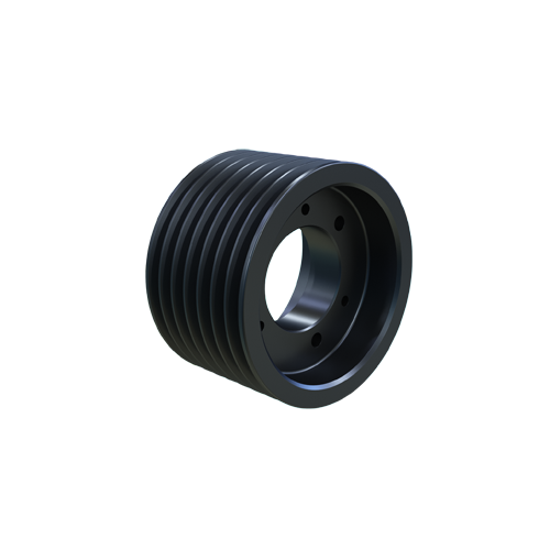 MARTIN SPROCKET 7 5V 850 E Sheave, QD Bushing, 8.5 Inch Outside Dia., 7 Groove, 8.4 Inch Pitch Dia., Cast Iron | BA2ZQZ