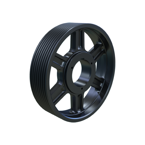 MARTIN SPROCKET 8 3V 1400 R Sheave, MST Bushing, 14 Inch Outside Dia., 8 Groove, 13.95 Inch Pitch Dia., Cast Iron | BA4CAF