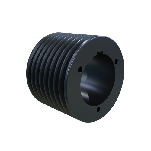 MARTIN SPROCKET 8 3V 475 Q Sheave, MST Bushing, 4.750 Inch Outside Dia., 8 Groove, 4.7 Inch Pitch Dia., Steel | BA6VLK