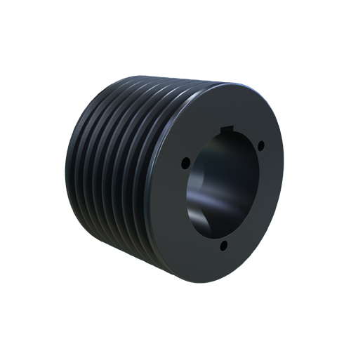 MARTIN SPROCKET 8 3V 530 Q Sheave, MST Bushing, 5.3 Inch Outside Dia., 8 Groove, 5.25 Inch Pitch Dia., Steel | BA3CHK