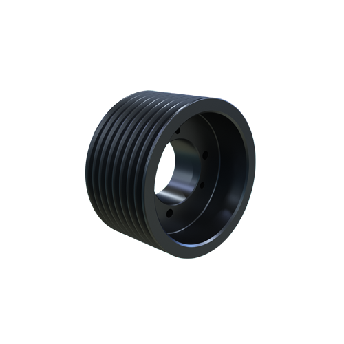 MARTIN SPROCKET 8 5V 1030 F Sheave, QD Bushing, 10.3 Inch Outside Dia., 8 Groove, 10.2 Inch Pitch Dia., Cast Iron | AK6BJN