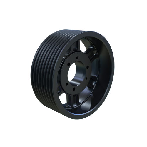 MARTIN SPROCKET 8 5V 1500 F Sheave, QD Bushing, 15 Inch Outside Dia., 8 Groove, 14.9 Inch Pitch Dia., Cast Iron | AK6BKW