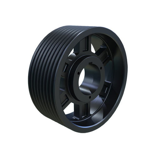 MARTIN SPROCKET 8 5V 1500 S Sheave, MST Bushing, 15 Inch Outside Dia., 8 Groove, 14.9 Inch Pitch Dia., Cast Iron | AN7ZXZ