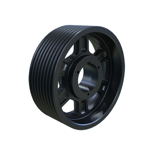 MARTIN SPROCKET 8 5V 1600 S Sheave, MST Bushing, 16 Inch Outside Dia., 8 Groove, 15.9 Inch Pitch Dia., Cast Iron | BA3RWH