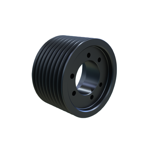 MARTIN SPROCKET 8 5V 975 F Sheave, QD Bushing, 9.750 Inch Outside Dia., 8 Groove, 9.65 Inch Pitch Dia., Cast Iron | AK6BJH