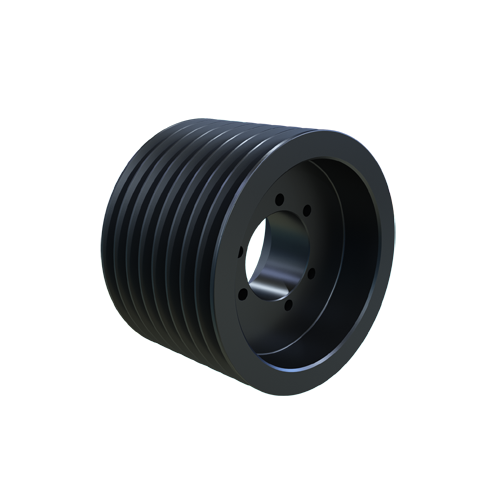 MARTIN SPROCKET 8 8V 1400 J Sheave, QD Bushing, 14 Inch Outside Dia., 8 Groove, 13.8 Inch Pitch Dia., Cast Iron | AK6BUD