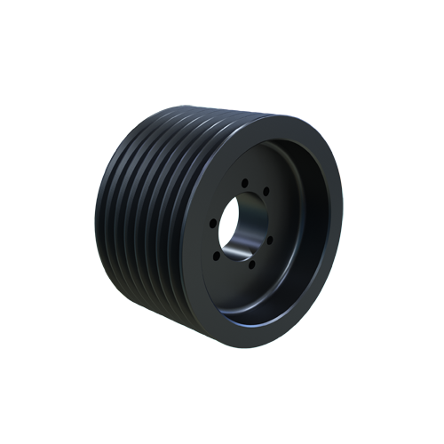 MARTIN SPROCKET 8 8V 1600 J Sheave, QD Bushing, 15.8 Inch Outside Dia., 8 Groove, 16 Inch Pitch Dia., Cast Iron | AK6BUP