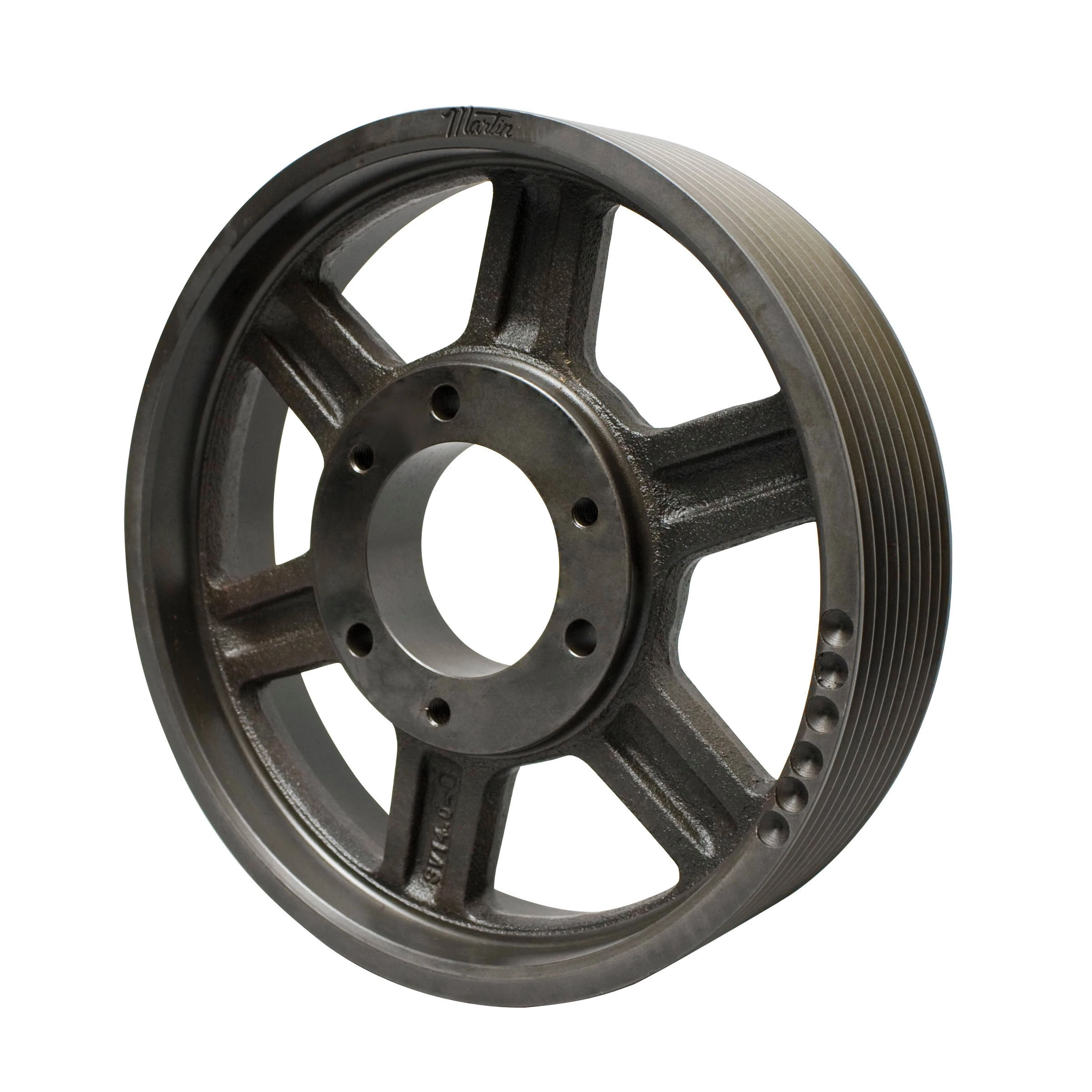 MARTIN SPROCKET 8 8V 2240 M Sheave, QD Bushing, 22.4 Inch Outside Dia., 8 Groove, 22.2 Inch Pitch Dia., Cast Iron | AK6BVX