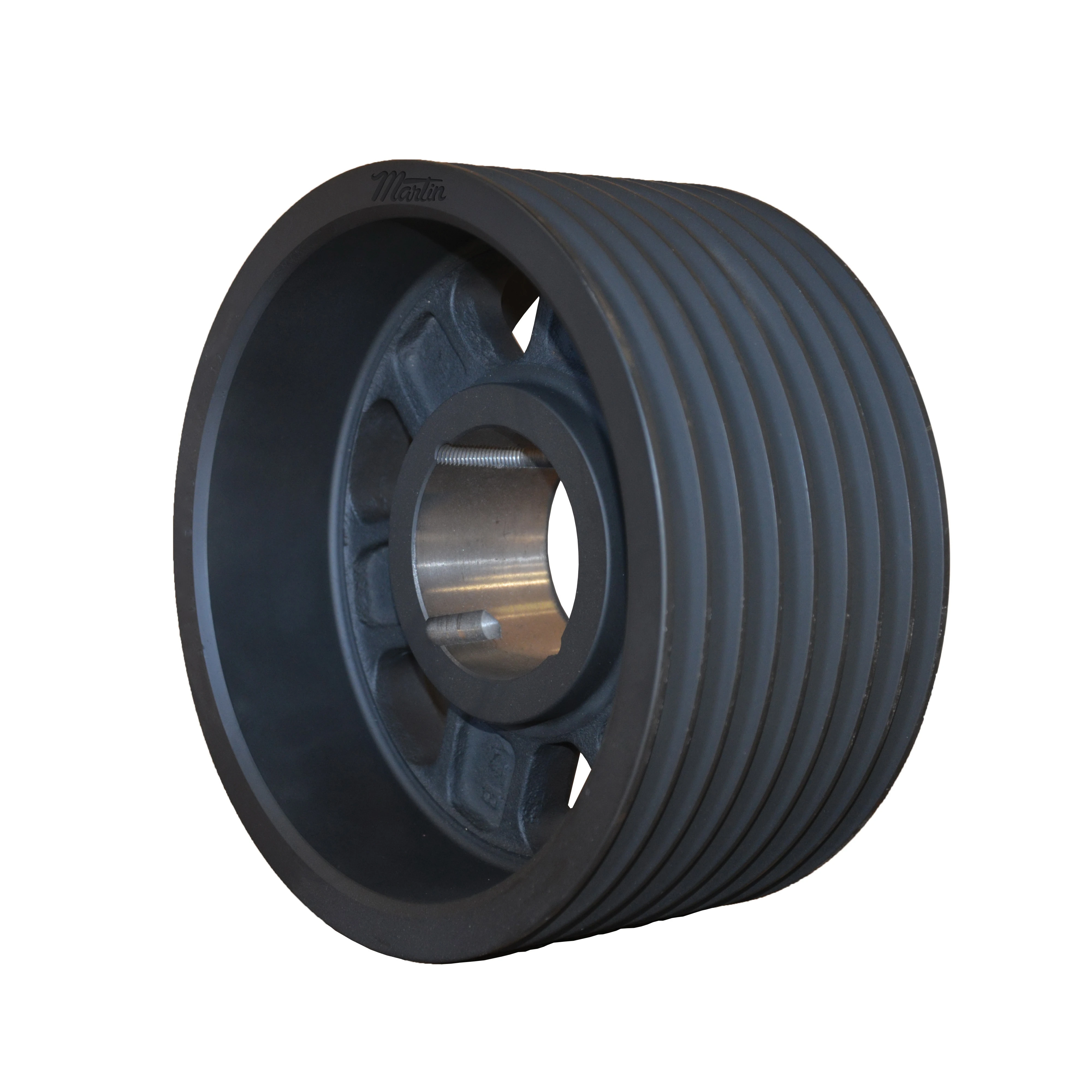 MARTIN SPROCKET 8 B 124 TB Sheave, TB Bushing, 12.750 Inch O.D., 8 Groove, 12.4 Inch Pitch Dia., Cast Iron | AK4YCX