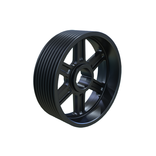 MARTIN SPROCKET 8 B 184 TB Sheave, TB Bushing, 18.750 Inch O.D., 8 Groove, 18.4 Inch Pitch Dia., Cast Iron | AZ9JAF