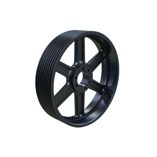 MARTIN SPROCKET 8 B 250 F Sheave, QD Bushing, 25.350 Inch Outside Dia., 8 Groove, 25 Inch Pitch Dia., Cast Iron | AK4VVW