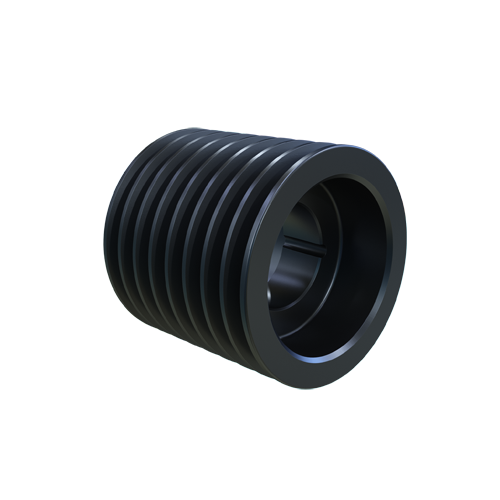 MARTIN SPROCKET 8 B 64 TB Sheave, TB Bushing, 6.750 Inch Outside Dia., 8 Groove, 6.4 Inch Pitch Dia., Cast Iron | AK4YCJ