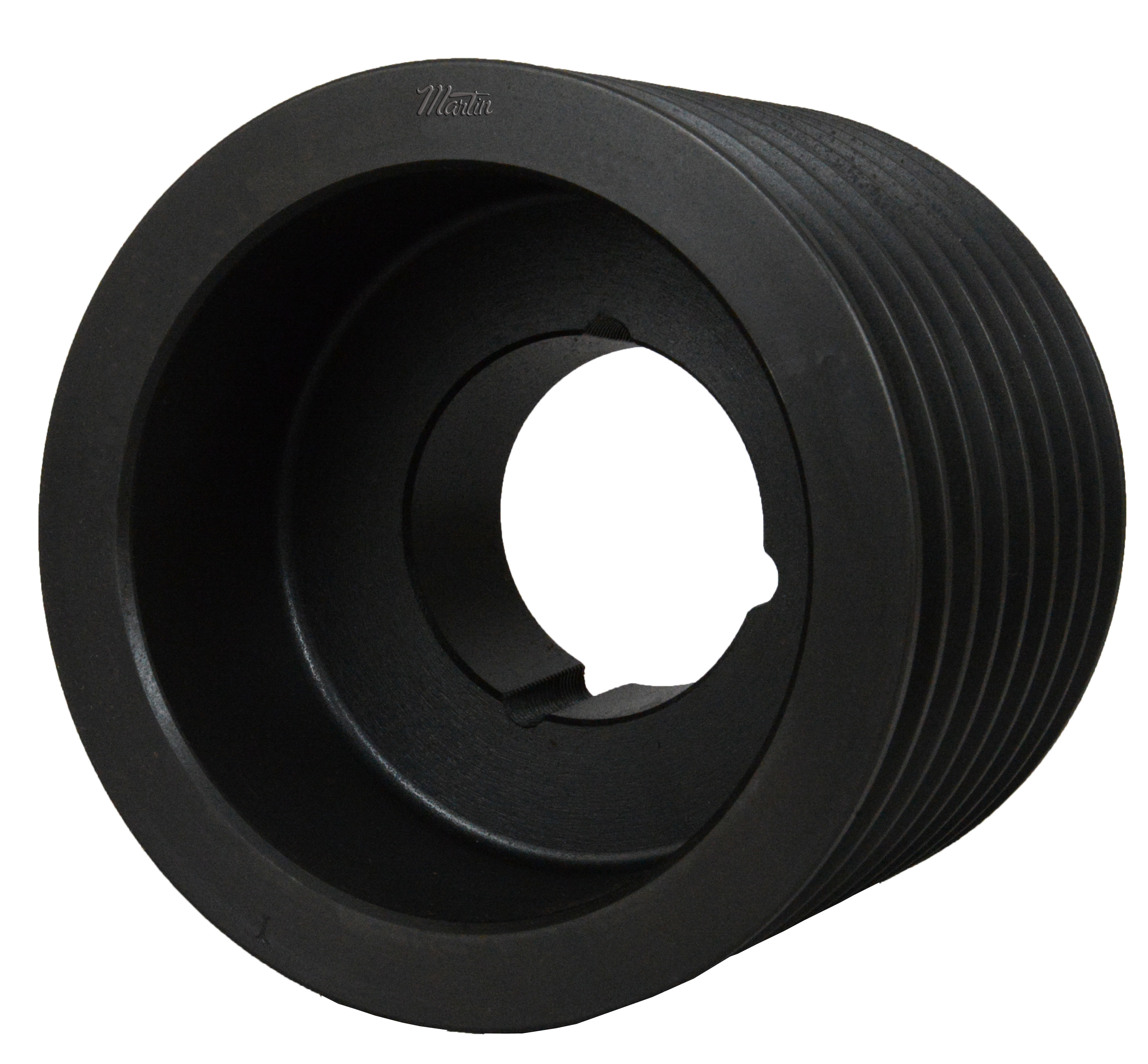 MARTIN SPROCKET 8 B 86 TB Sheave, TB Bushing, 8.950 Inch Outside Dia., 8 Groove, 8.6 Inch Pitch Dia., Cast Iron | AK4YCQ