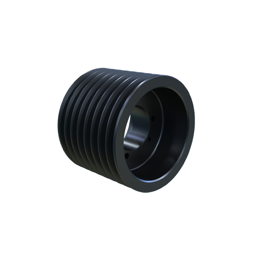 MARTIN SPROCKET 8 C 105 F Sheave, QD Bushing, 10.9 Inch Outside Dia., 8 Groove, 10.5 Inch Pitch Dia., Cast Iron | AK4WUP