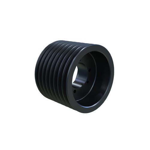 MARTIN SPROCKET 8 C 110 F Sheave, QD Bushing, 11.4 Inch Outside Dia., 8 Groove, 11 Inch Pitch Dia., Cast Iron | AK4WUV