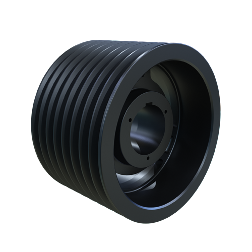 MARTIN SPROCKET 8 C 130 R Sheave, MST Bushing, 13.4 Inch Outside Dia., 8 Groove, 13 Inch Pitch Dia., Cast Iron | BA3GUA