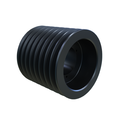 MARTIN SPROCKET 8 C 86 R Sheave, MST Bushing, 9 Inch Outside Dia., 8 Groove, 8.6 Inch Pitch Dia., Cast Iron | BA4XJM