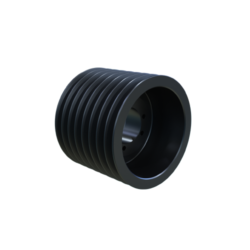 MARTIN SPROCKET 8 D 140 J Sheave, QD Bushing, 14.6 Inch Outside Dia., 8 Groove, 14 Inch Pitch Dia., Cast Iron | AZ9BCQ