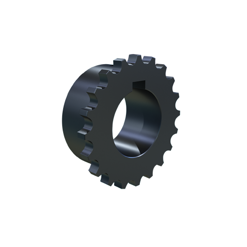 MARTIN SPROCKET 8020 3 3/8 Coupling, 20 Teeth, 6.590 Inch Outside Dia., 3.375 Inch Bore, Reborable, Steel | BA9RXC