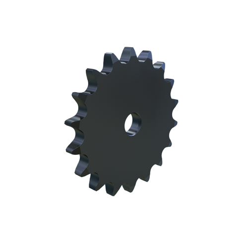 MARTIN SPROCKET 80A18 Sprocket, Stock Bore, 80 Chain, 18 Teeth, 5.759 Inch Pitch Dia., 6.271 Inch O.D., Steel | AJ8TBR