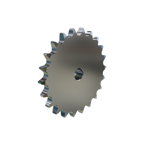 MARTIN SPROCKET 80B22SS Roller Chain Sprocket, 80 Chain, Stock Bore, 22 Teeth, 7.027 Inch Pitch Dia., SS | BA2QHJ