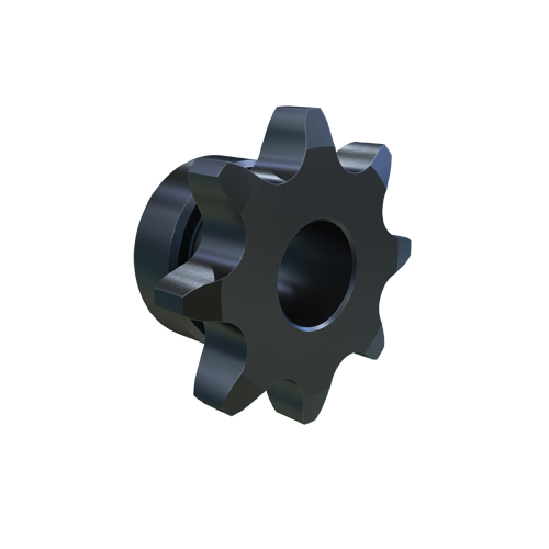 MARTIN SPROCKET 80B8 Sprocket, 80 Chain, 8 Teeth, 2.613 Inch Pitch Dia., 3.014 Inch O.D., Steel | AJ8UYJ