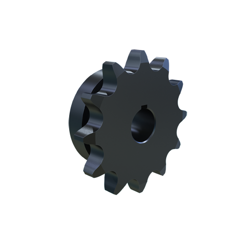 MARTIN SPROCKET 80BS12HT 1 Roller Chain Sprocket, 1 Inch Bore, 4.332 Inch Outside Dia. Steel, Hardened | AJ9HQM