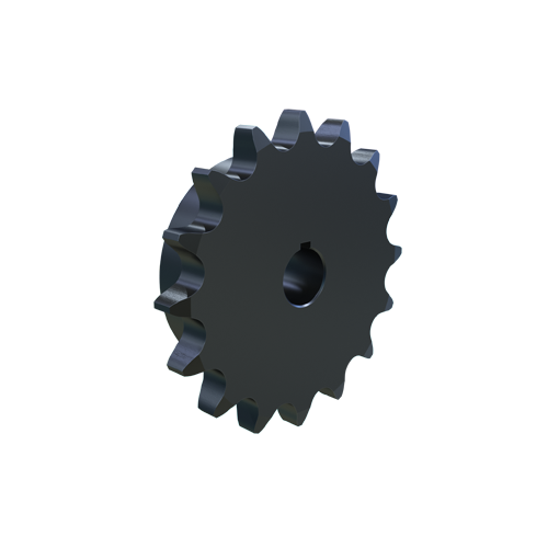 MARTIN SPROCKET 80BS16HT 1 Roller Chain Sprocket, 1 Inch Bore, 5.627 Inch Outside Dia. Steel, Hardened | AJ9MKY