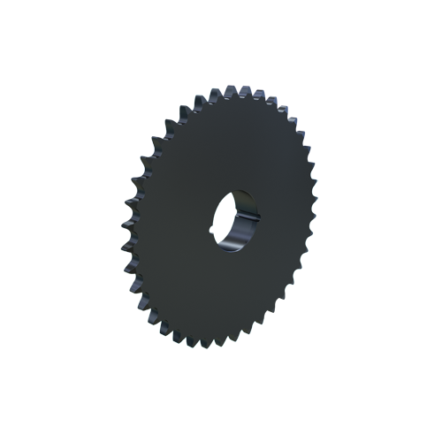 MARTIN SPROCKET 80BTB40 Sprocket, Taper, 80 Chain, 40 Teeth, 12.746 Inch Pitch Dia., 13.306 Inch O.D., Steel | AJ8YYN