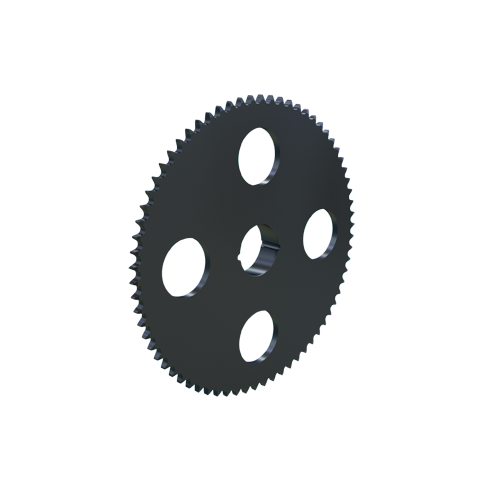 MARTIN SPROCKET 80BTB70 Sprocket, 80 Chain, 70 Teeth, 22.289 Inch Pitch Dia., 22.867 Inch O.D., Steel | AJ8YZG