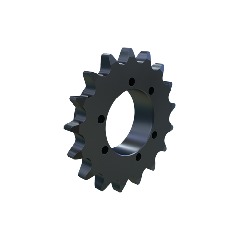 MARTIN SPROCKET 80SK17 Sprocket, QD, 80 Chain, 17 Teeth, 5.442 Inch Pitch Dia., 5.950 Inch O.D., Steel | AJ9ABT