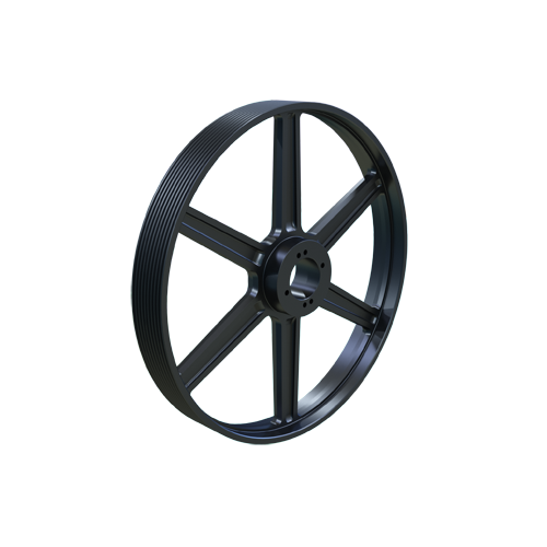 MARTIN SPROCKET 9 5V 5000 M Sheave, QD Bushing, 50 Inch Outside Dia., 49.9 Inch Pitch Dia., Cast Iron | AZ9KCW