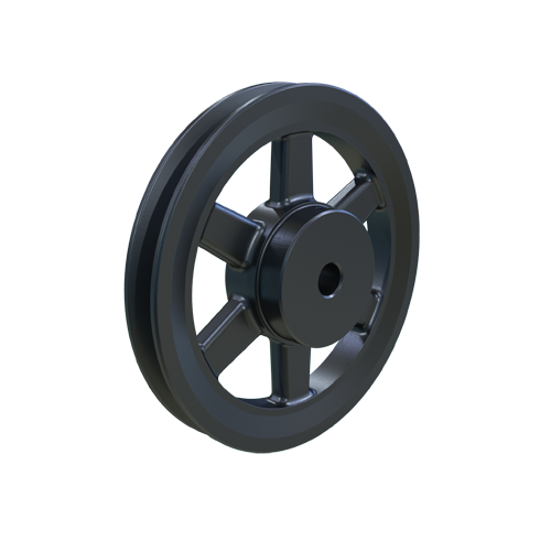 MARTIN SPROCKET AK59 1/2 Sheave, 0.5 Inch Bore, 0.750 Inch Face Width, 5.750 Inch Outside Dia., Cast Iron | AM3KZB