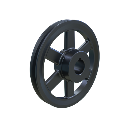 MARTIN SPROCKET AK69 1 1/8 Sheave, 1.125 Inch Bore, 0.750 Inch Face Width, 6.750 Inch Outside Dia., Cast Iron | AM3LAE