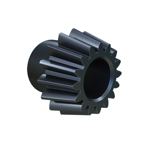 MARTIN SPROCKET B1616-4 Bevel Gear, 16 Diametral Pitch, 1 Inch Pitch Dia., Steel | AK2ZLV