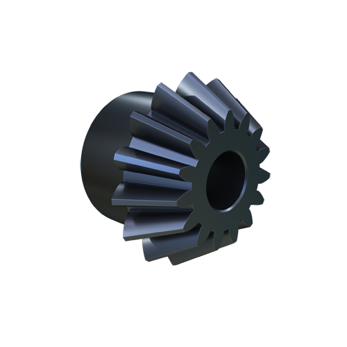 MARTIN SPROCKET B515-2 Bevel Gear, 5 Diametral Pitch, 3 Inch Pitch Dia., 1.502 Inch Bore, Steel | AK2ZHM
