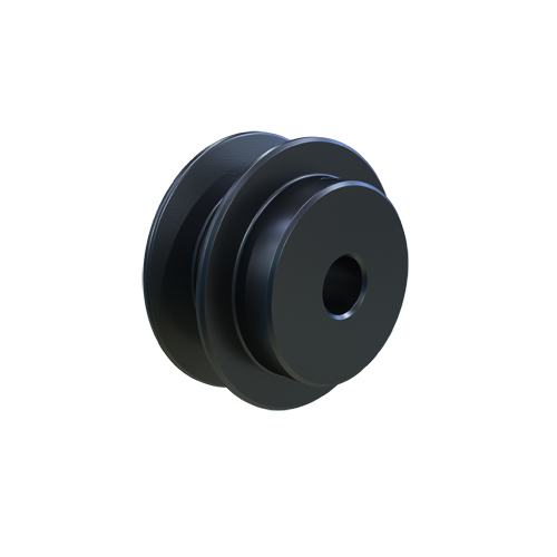 MARTIN SPROCKET BK24 1/2 Sheave, 0.5 Inch Bore, 0.813 Inch Face Width, 2.4 Inch Outside Dia., 1 Groove, Steel | BA6DNK